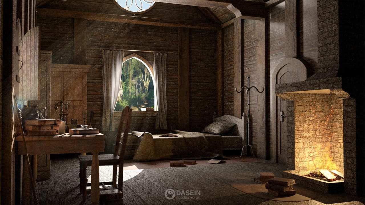 3D Modeling (Interior) by Sylvia Seow