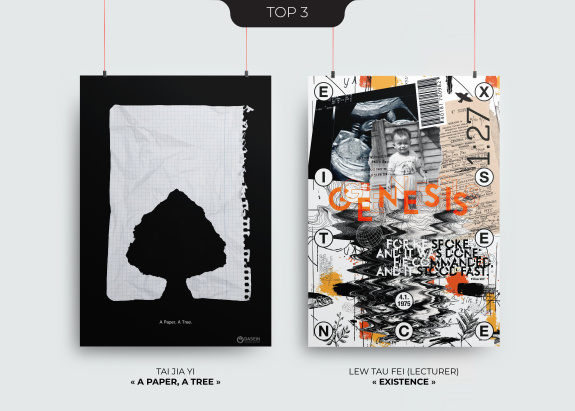 Tai Jia Yi “A Paper, A Tree” and Lew Tau Fei “Existence”